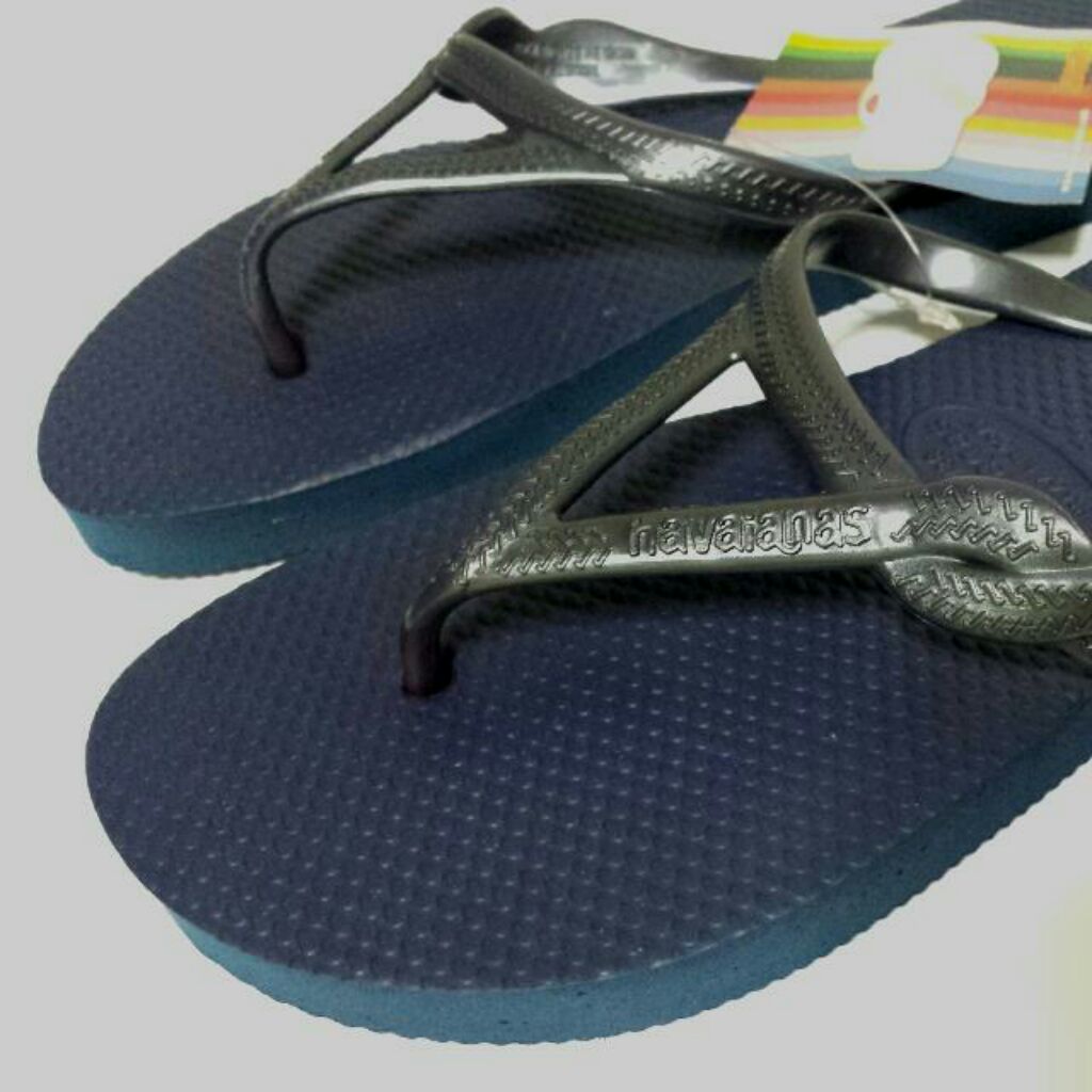 havaianas dark blue