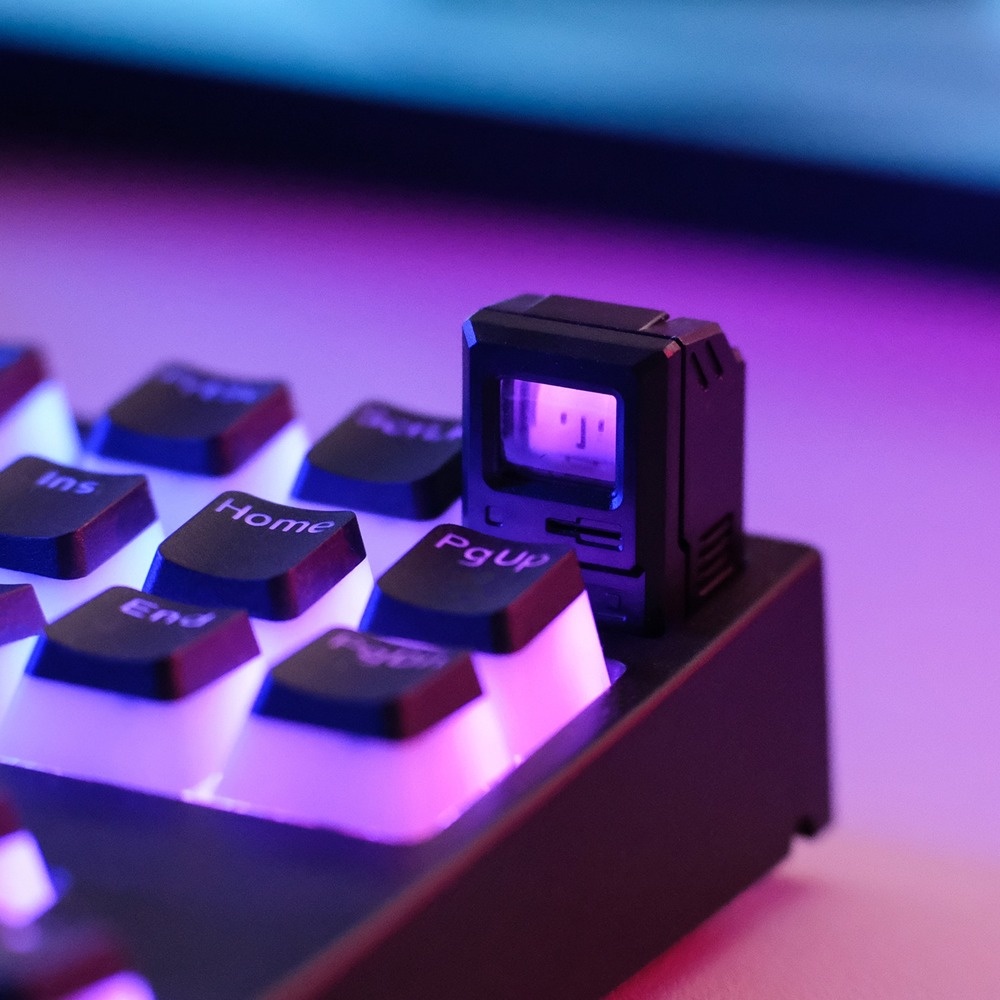 Macintosh Keycap Classic Retro Style ABS Mechanical Keyboard Light