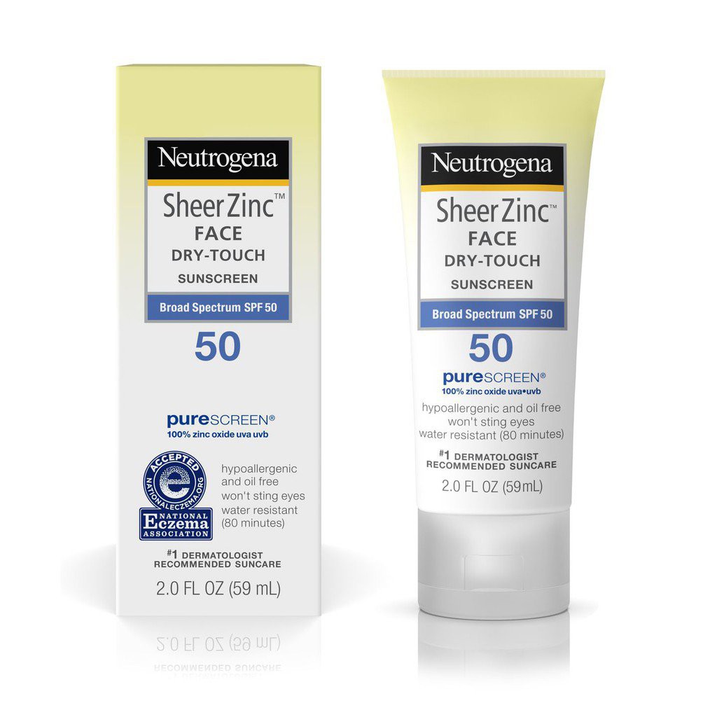 neutrogena spf 50 zinc