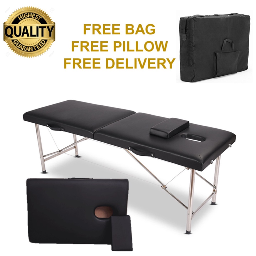 High Quality Portable Massage Bed Foldable Massage Bed Massage Table Shopee Singapore