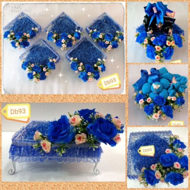 10 Hantaran Biru Ideas Decorative Boxes Dulang Hantaran Ideas Gift Wrapping Tutorial
