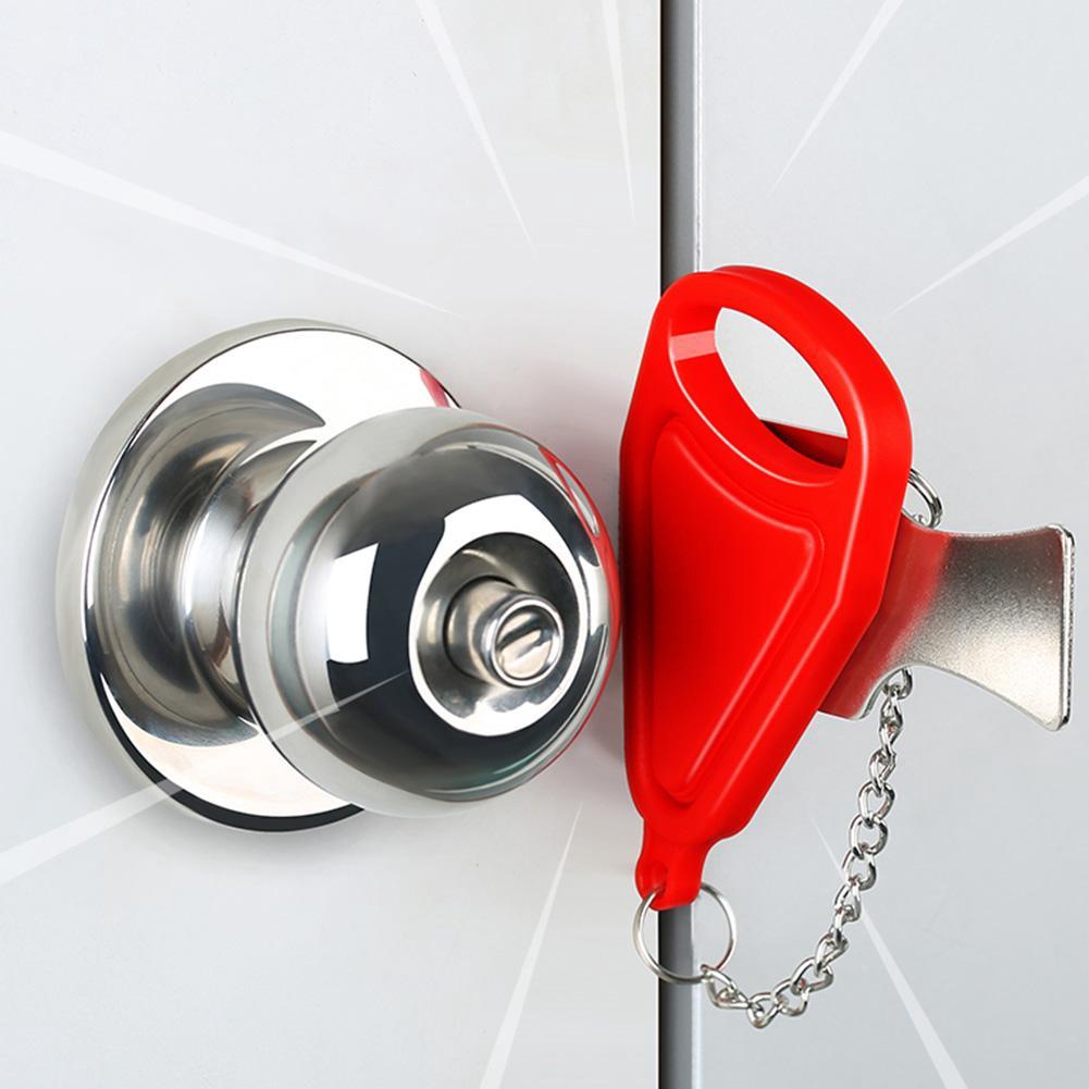 Portable Safety Door Lock Temporary Door Security Lock Shopee