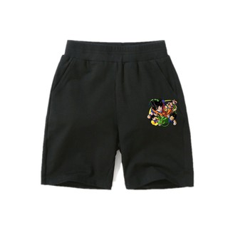 Boys Pant Cotton Sports Shorts Goku Font Pants Kids Dragon Ball Trousers Shopee Singapore - goku training pants roblox