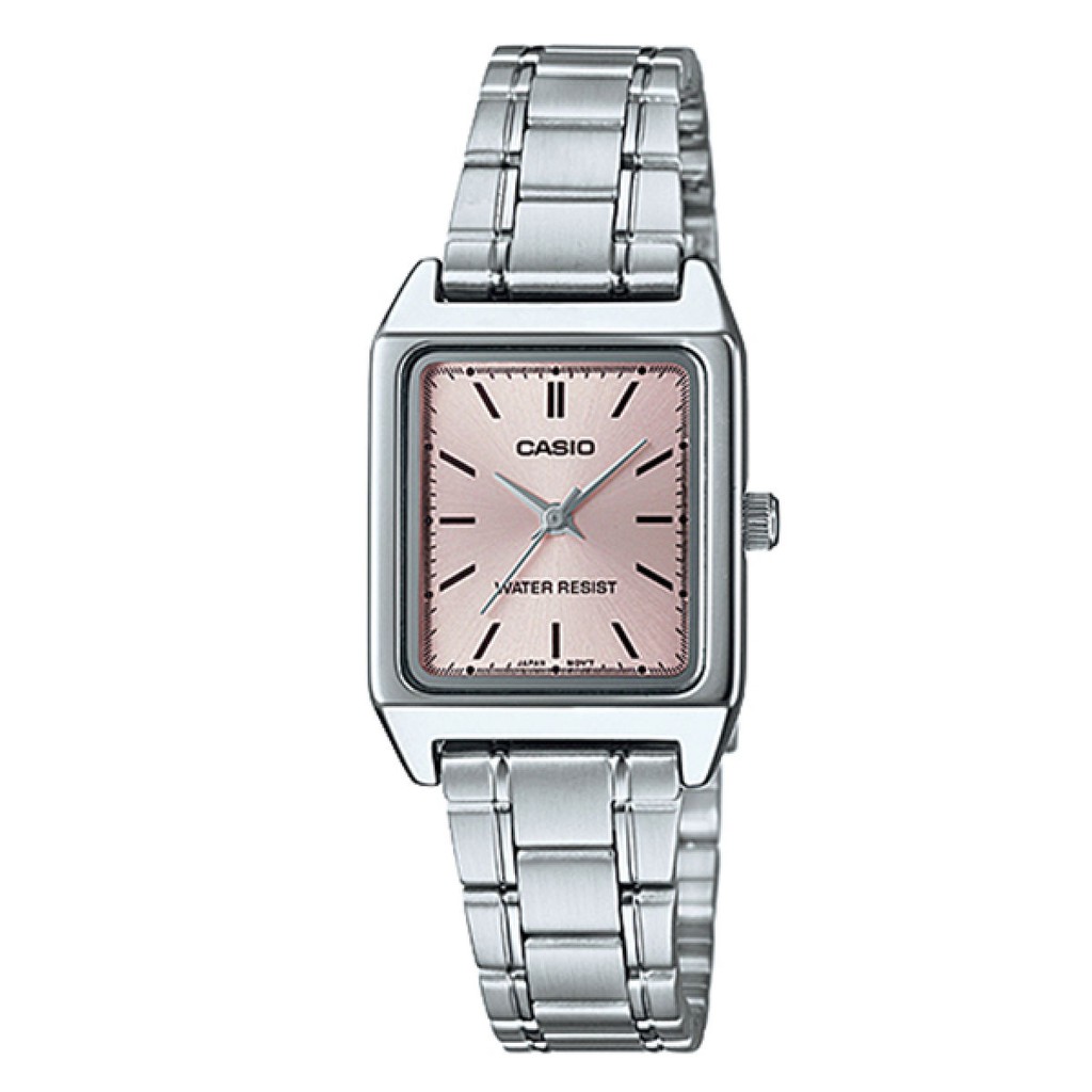 casio ladies stainless steel watch