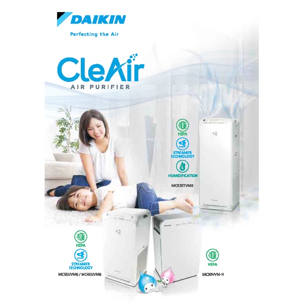 Daikin air purifier mc30vvm-h