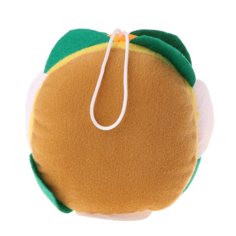 hamburger cat plush