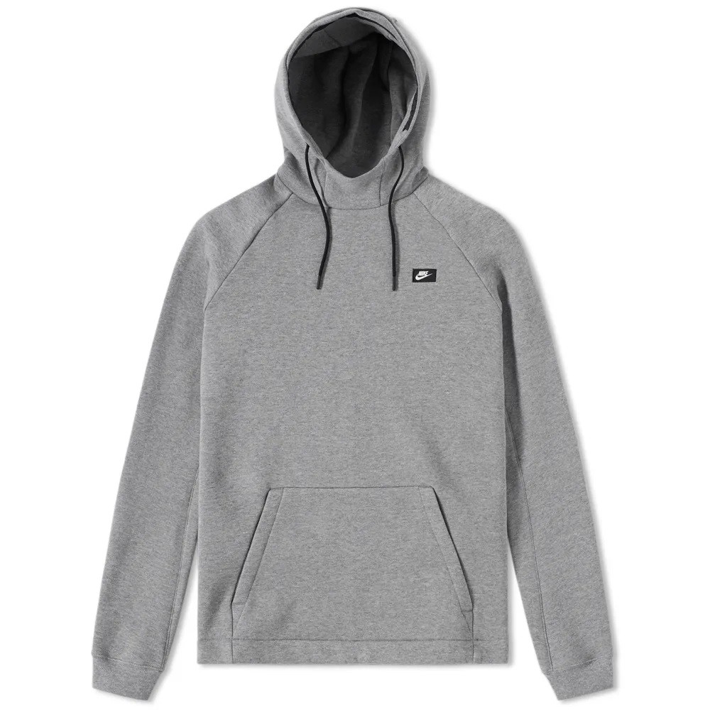 grey nike modern hoodie