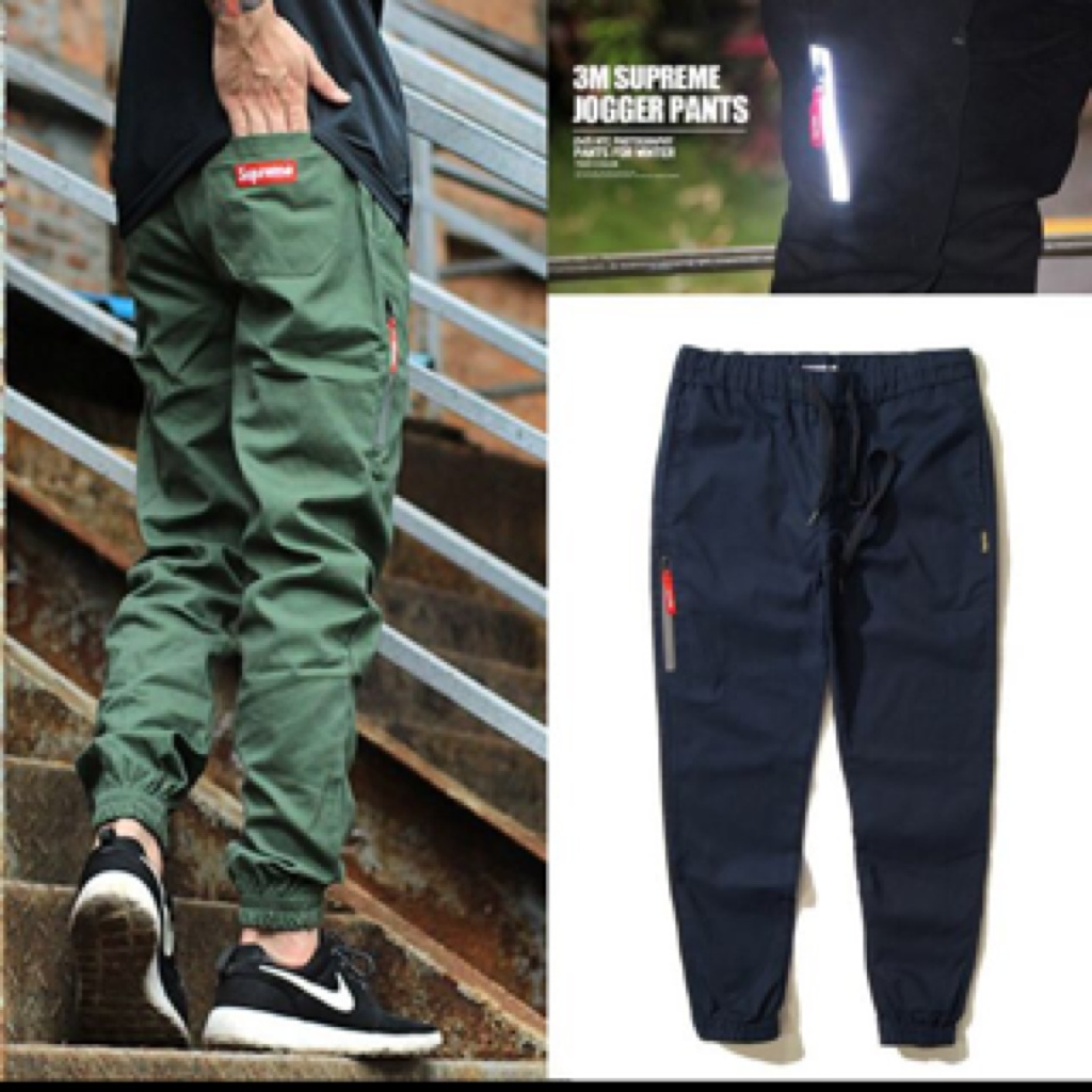 supreme joggers mens