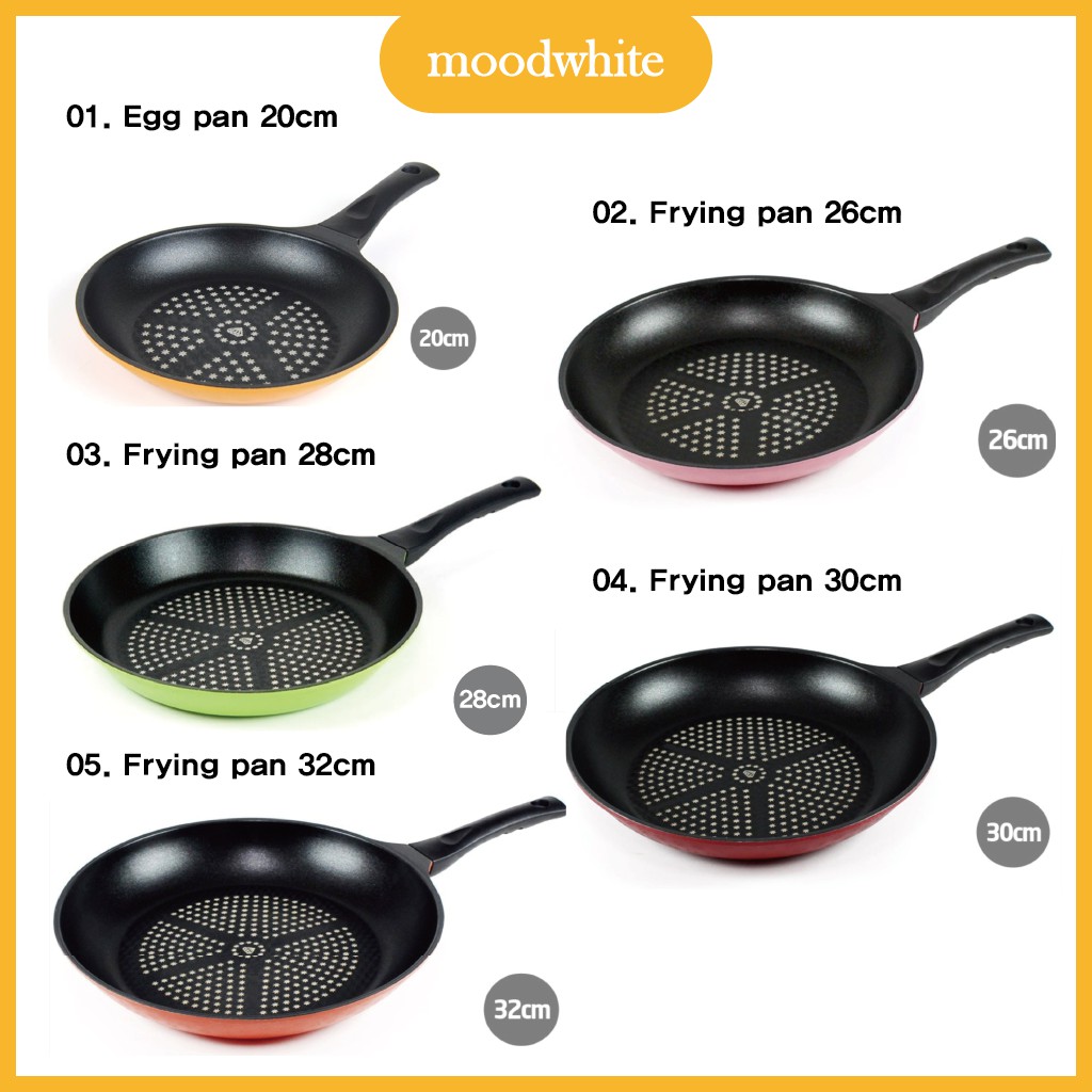 Kitchen art Korean Diamond Frying Pan Die Casting Luxury Kitchen (20