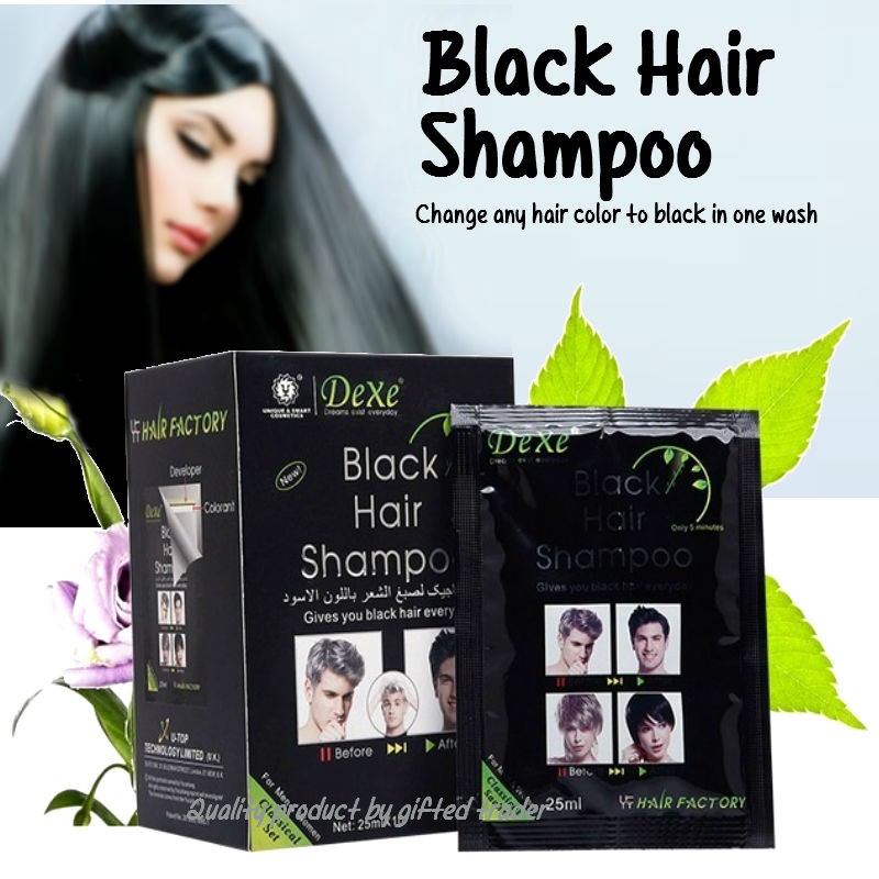 Diy Home Black Hair Cream Shampoo