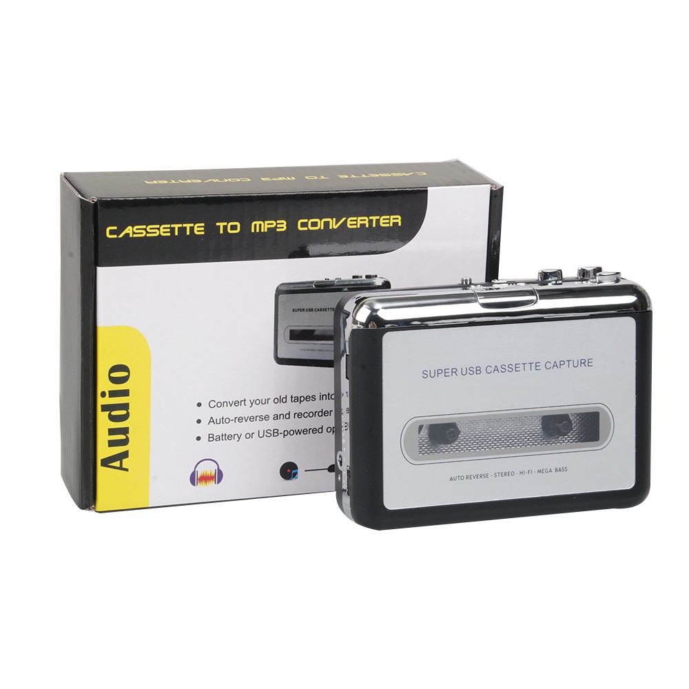 Cassette record player Portable USB Cassette Player Capture Cassette