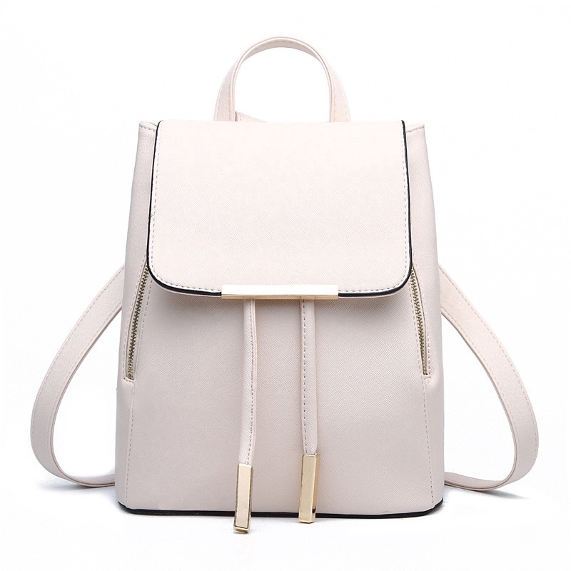 PU Leather Backpack For Women 2022 New Korean Bag Version School Bag Large Capacity Travel Backpack