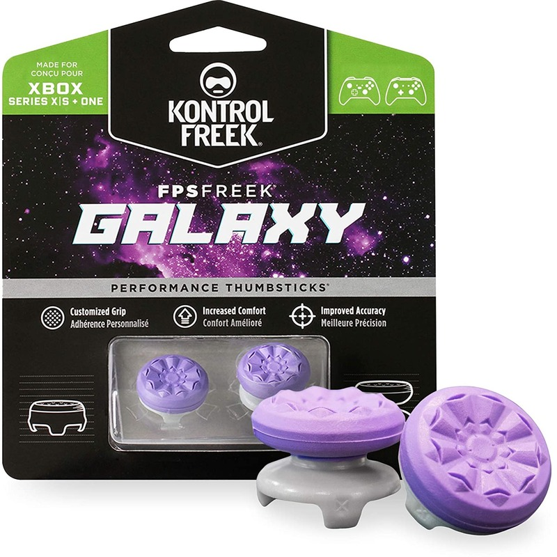 KontrolFreek CQC FPS Freek Galaxy Purple for Xbox One and Xbox Series X  Controller | 2 Performance Thumbsticks | 1 High-Rise, 1 Mid-Rise | Purple |  Shopee Singapore