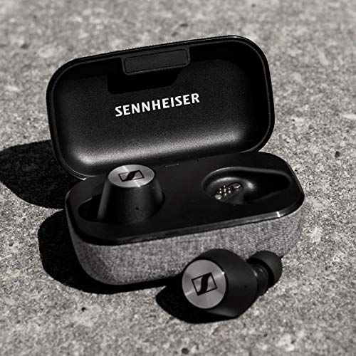 sennheiser momentum true wireless bluetooth earbuds with fingertip touch control