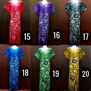 Lelong Penghabisan Stok 100 COTTON  KAFTAN BATIK  