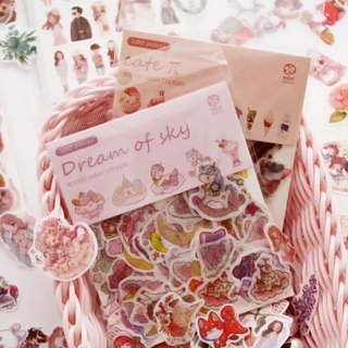 flash sale 100pcs stickers set waterproof kpop star sticker decor