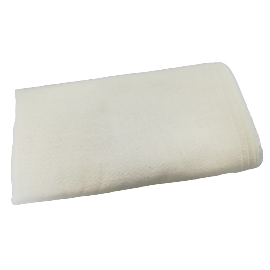 Natural Cotton Cheese Cloth Cream Muslin Fabric Unbleached Gauze Strainer Shopee Singapore