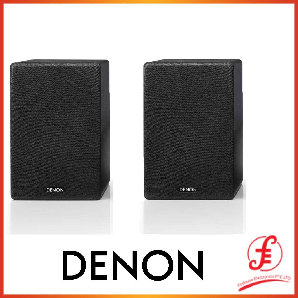 Denon SCN10 Bookshelf Speakers 2 x 65W AwardWinning CEOL Series