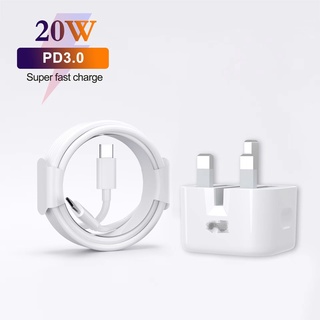 20W Power Adapter Charger With USB-C Cable Fast Charging For IP 13 mini/12pro max/11 11pro/x max