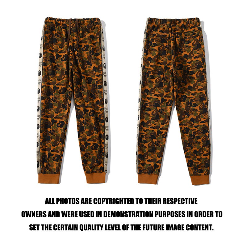 bathing ape camo pants