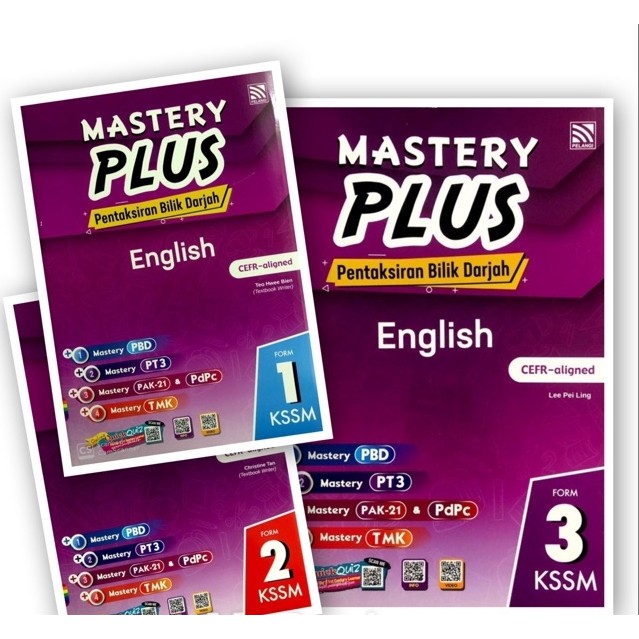 Training Book Mastery Plus Kssm 2020 English Form 1 2 3 Pelangi Shopee Singapore