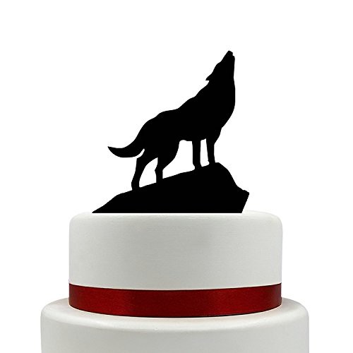 Wolf Cake Topper Rustic Cake Toppers Wedding Gifts Birthday