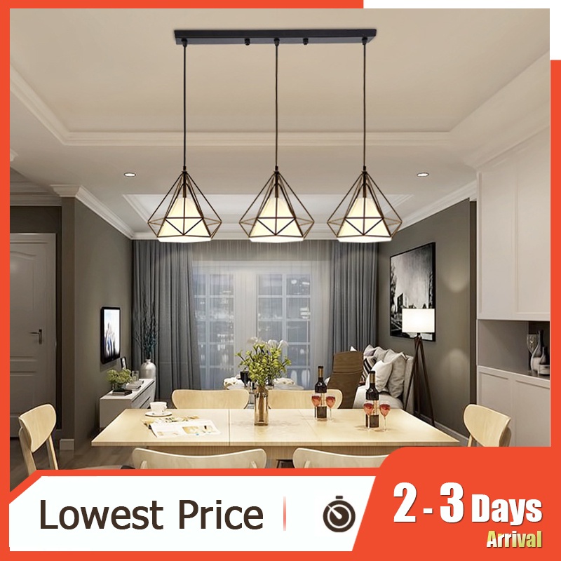 Minimalist Personality Retro Pendant Lights Living Room ceiling Restaurant Vintage Lamp Chandelier