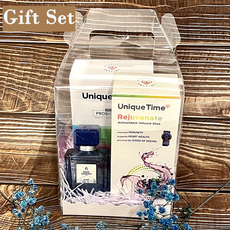 Image of (Gift Set for Him) Unique Time x Ange Gardien Paris Men's Gift Set #0