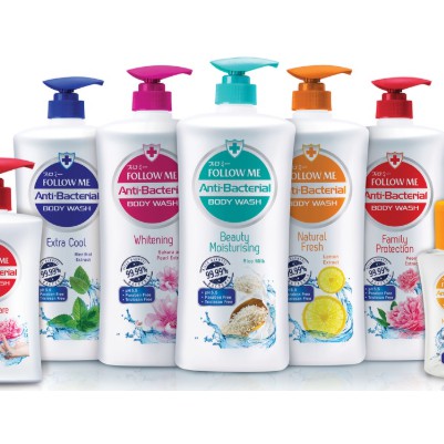 Shop Malaysia Follow Me Anti Bacterial Body Wash 1000ml Extra Cool Or Whitening Or Beauty Or Natural Fresh Shopee Singapore