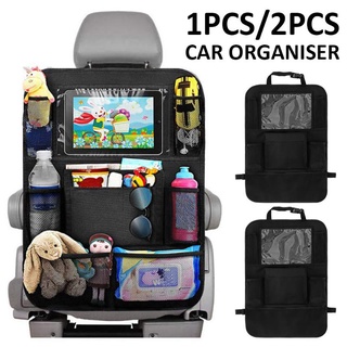 2Pcs Car Organiser 6 Pockets Back Car Holder /  Seat Storage Organizer CAR BACKSEAT ORGANIZER MULTI POCKET CAR ORGANISER BAG HOLDER