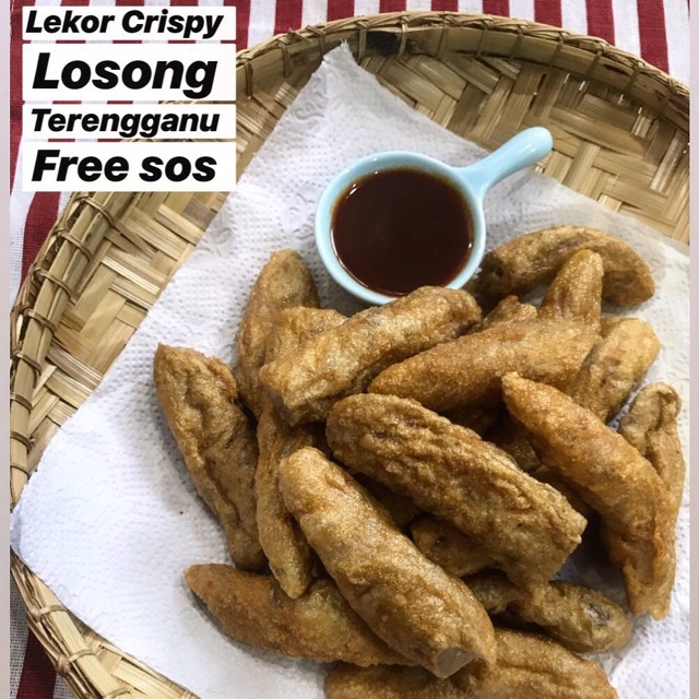 Keropok Lekor Losong Crispy Ganu Free Sos Peket Shopee Singapore