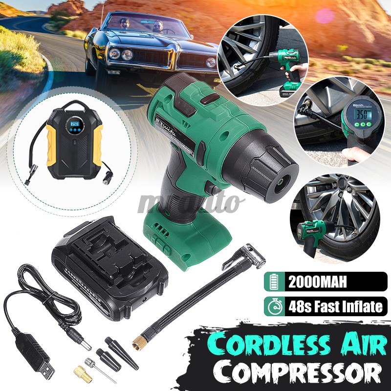 cordless air compressor for tires