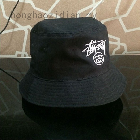 stussy rainbow bucket hat