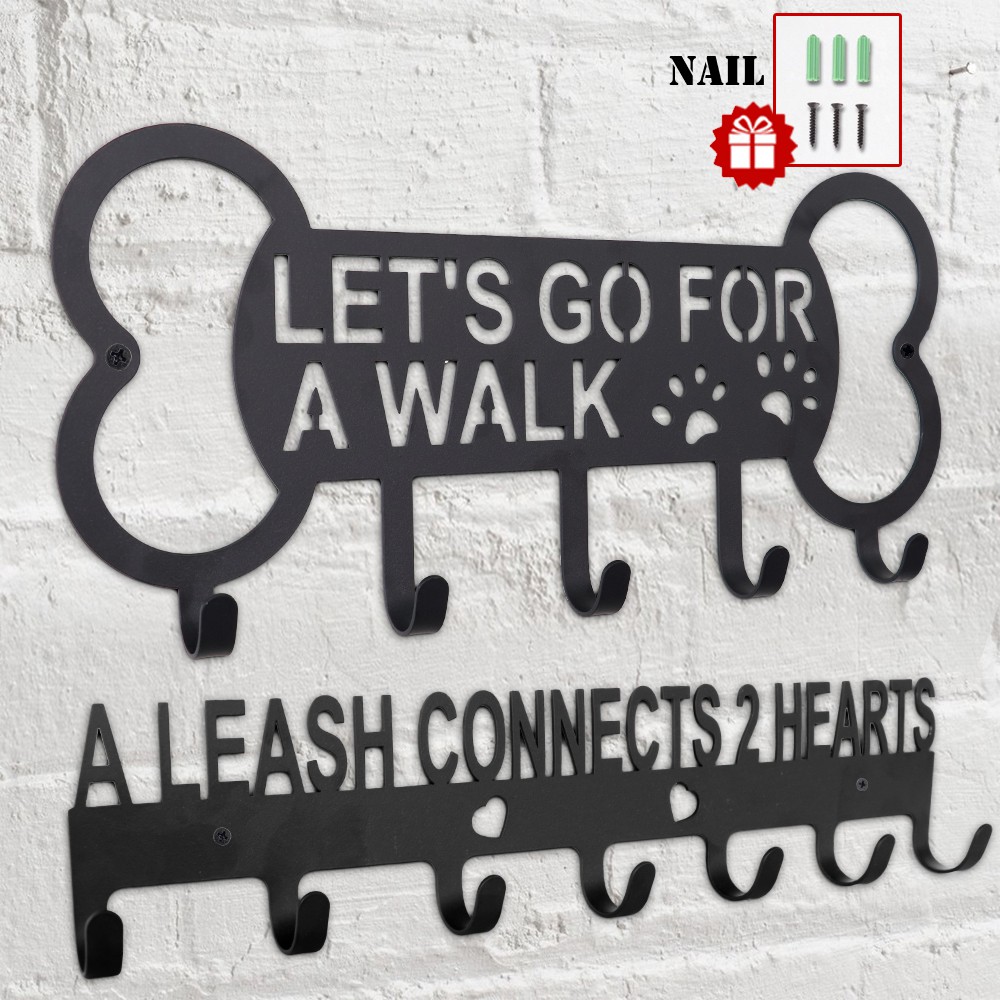 metal dog leash hooks