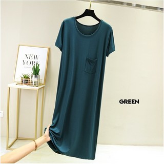 ⭐OPENING PROMO⭐READY STOCK⭐ Women's Apparel night dress Modal Pyjamas/Maternity Dress  Size L - 2XL