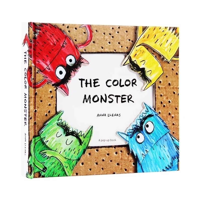 The Colour Monster PopUp Book, The Color Monster Goes To School Book