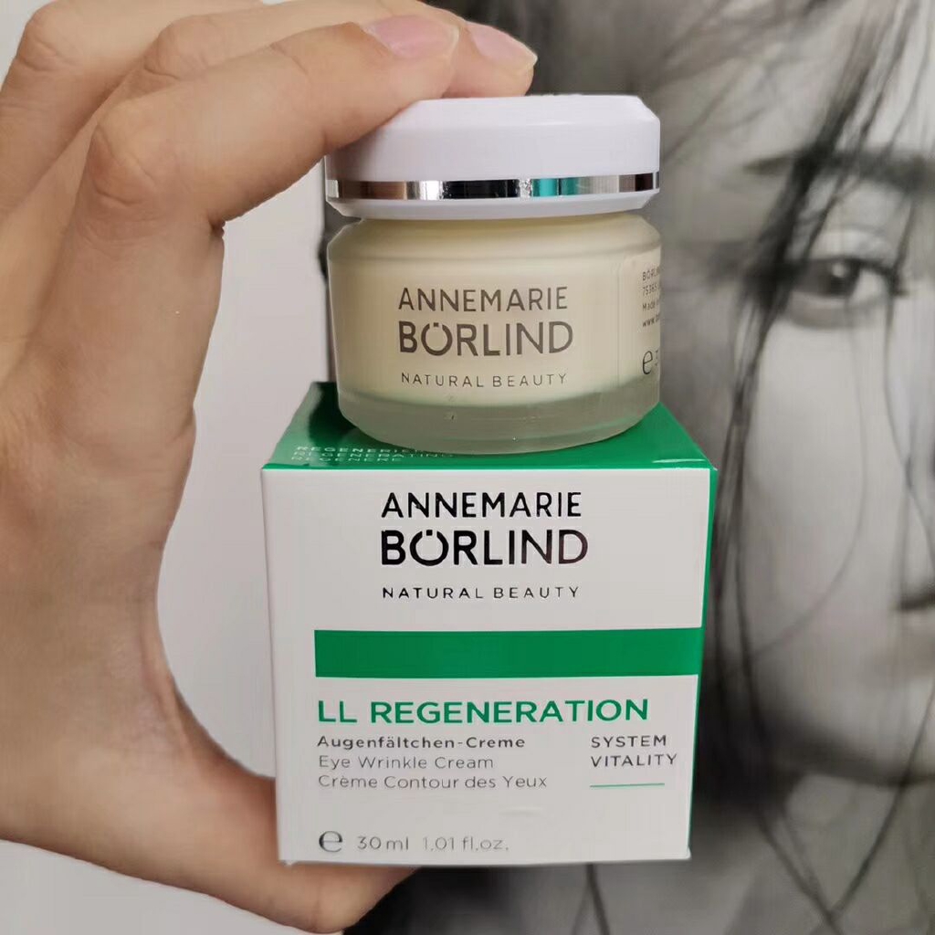 Annemarie Borlind Natural Beauty Ll Regeneration Augenfaltchen Creme Eye Wrinkle Cream 30ml Shopee Singapore
