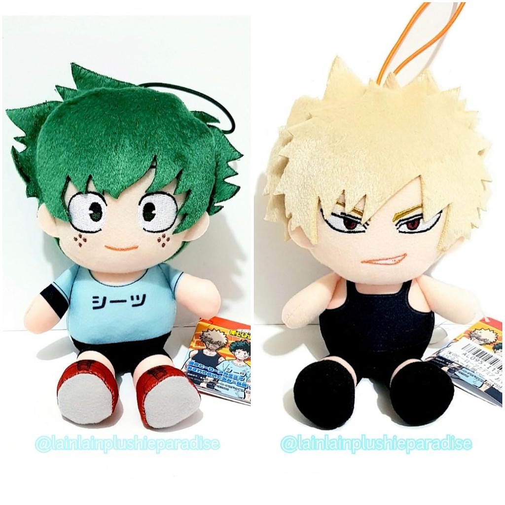 banpresto my hero academia plush