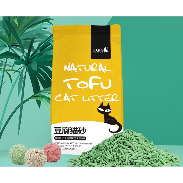 SG READY STOCKS [Bundle of 2] Natural Tofu Cat Litter, 6L, Green Tea