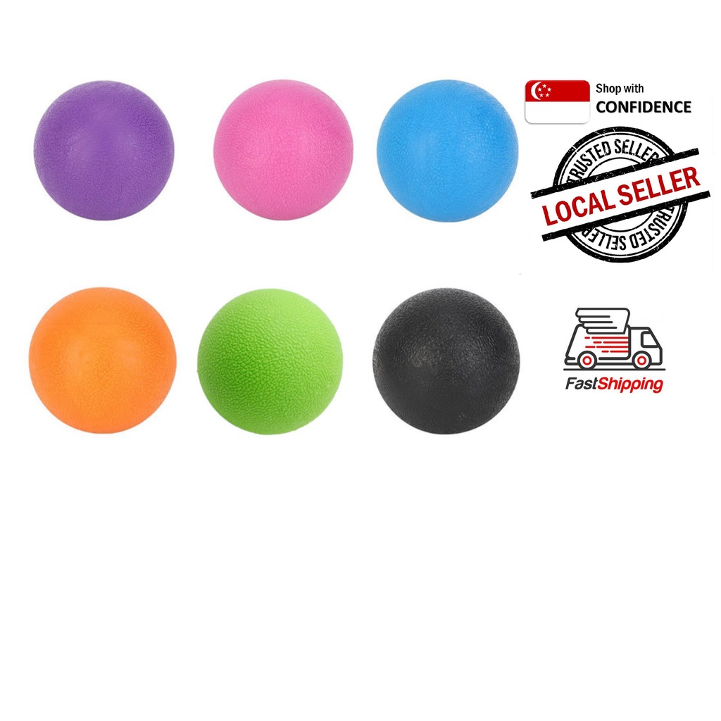 Massage Ball Lacrosse Ball Hard Massage Therapy Ball Muscle Relief Mobility Ball For