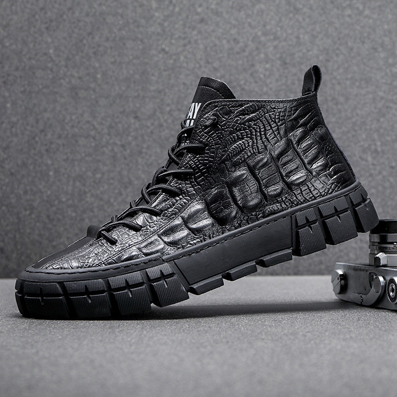 full black high tops