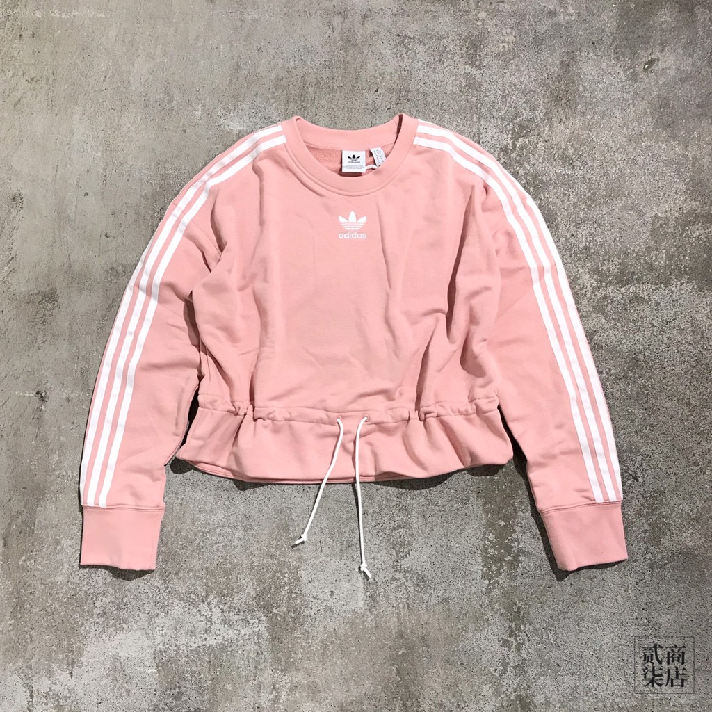 Adidas Bellista Sweatshirt Women Pink Clover Short Version University T Strap Ec 1904 Shopee Singapore