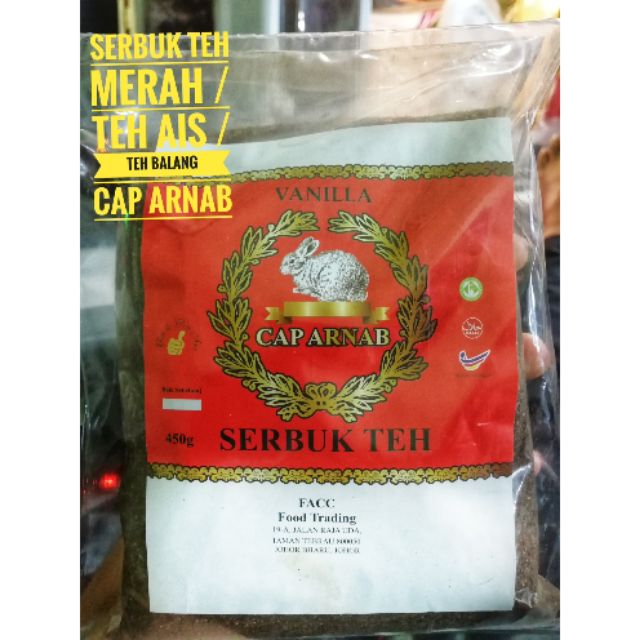 SERBUK TEH MERAH / TEH AIS / TEH BALANG CAP ARNAB | Shopee ...