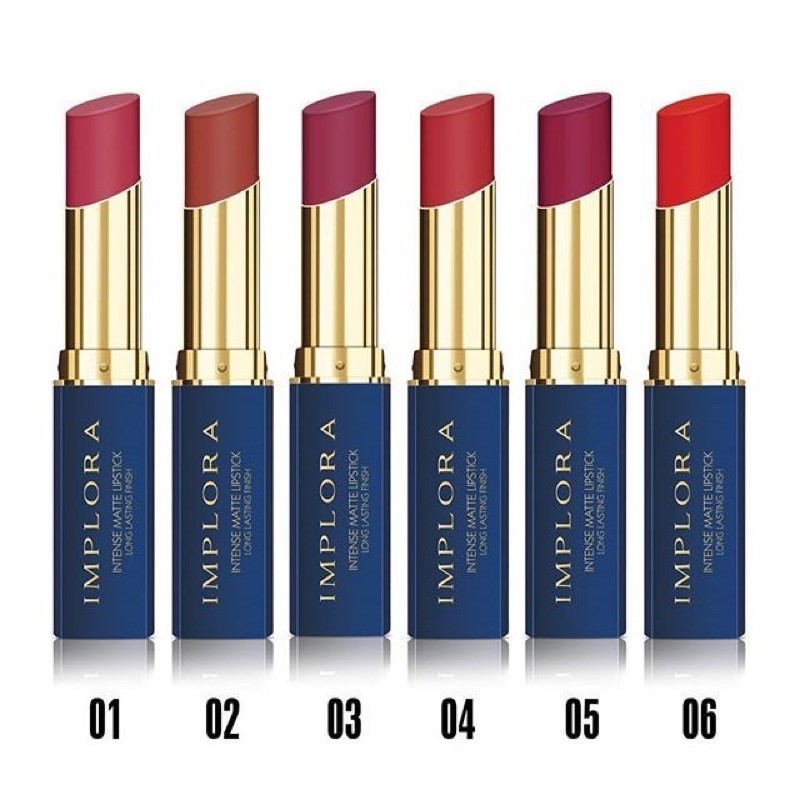 implora intense matte lipstick long lasting finish