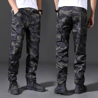 black camo military pants