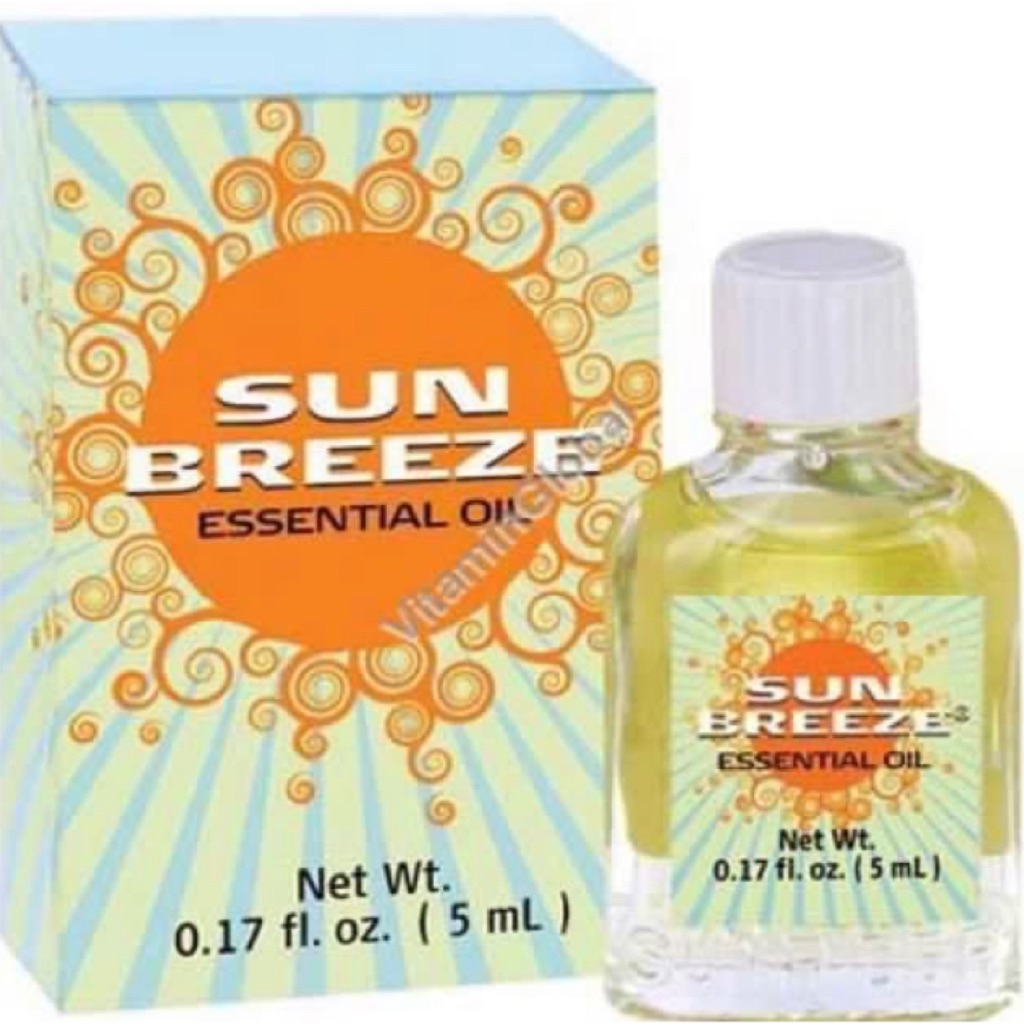 3 Pcs Sunrider SunBreeze Essential Oil 5ml / Balm