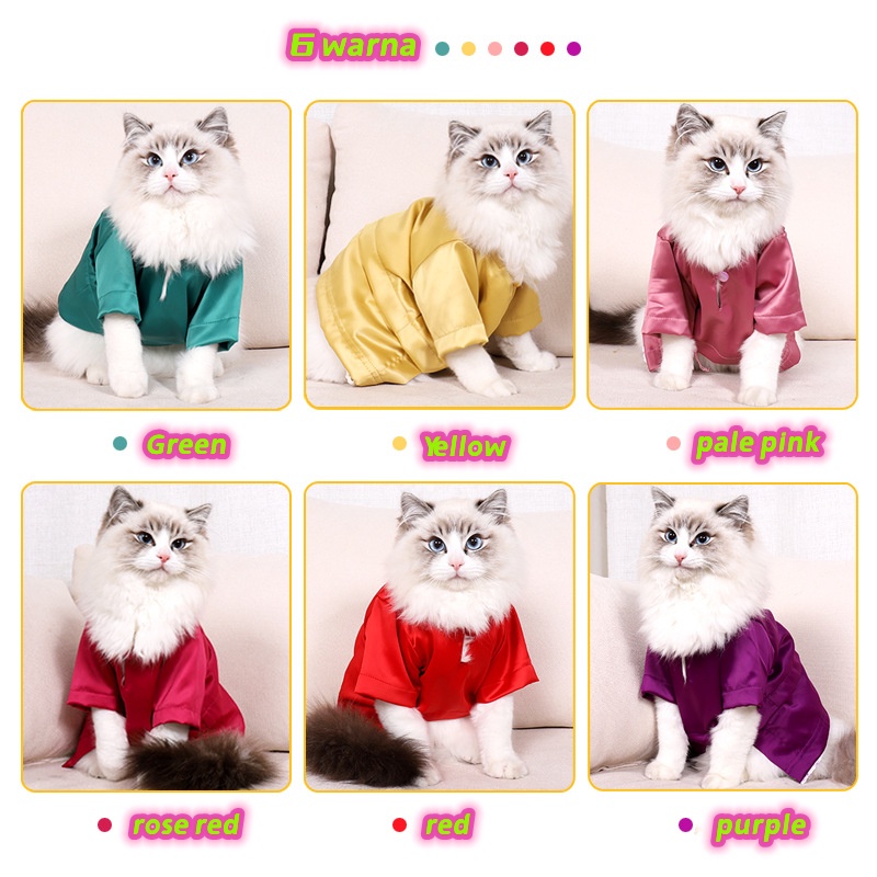 Hari Raya Aidilfitri cheap cat clothes Aya Aidilfitri Malay shirts cat