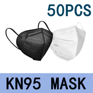 【SG】50 PCS BFE 99% Kn95 Mask Face 5 ply Protection Korean Version KN95 Black White N95 Mask Reusable Protection
