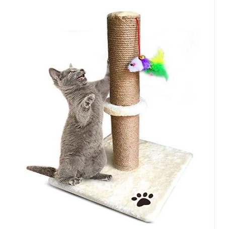 Sg Seller Cat Scratching Posts Sisal Post And Small Cat Tree Premium Tall Cat Scratching Post Shopee Singapore