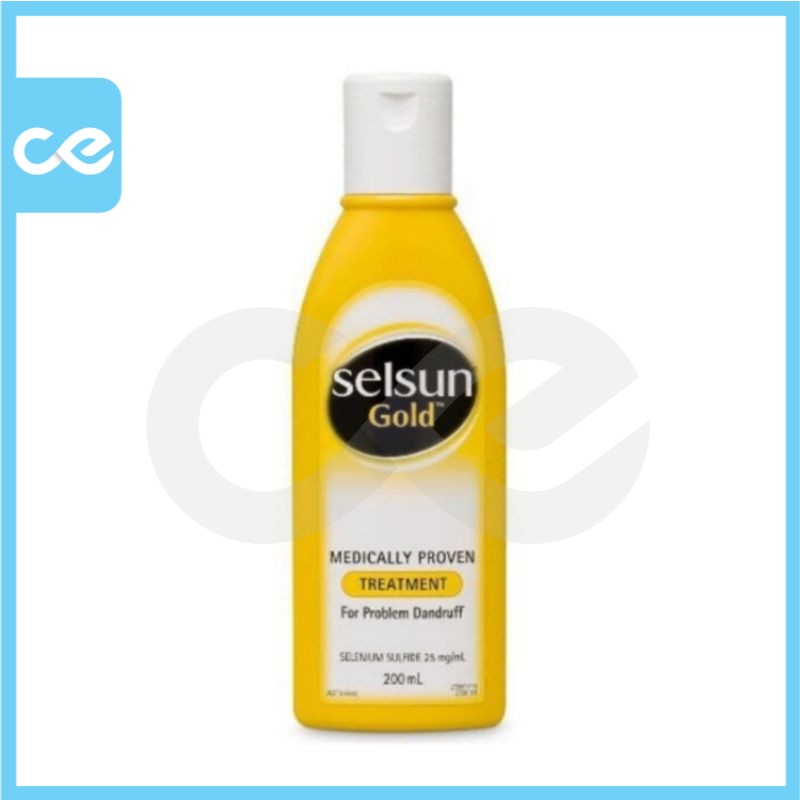 Selsun Gold Treatment 200mL Medically Proven Treatment For Dandruff Control【READY STOCK】